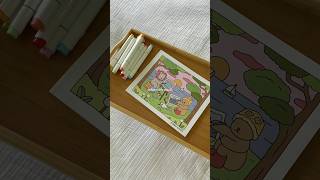 color with me #aesthetic #coloringbook #coloringaesthetic #bobbiegoods