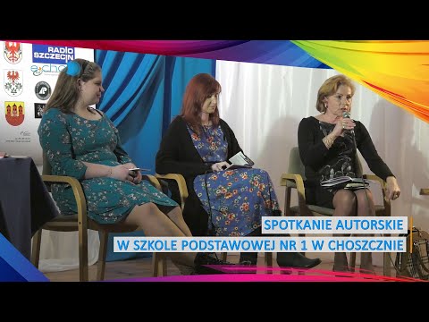 Spotkanie autorskie w SP nr 1 w Choszcznie