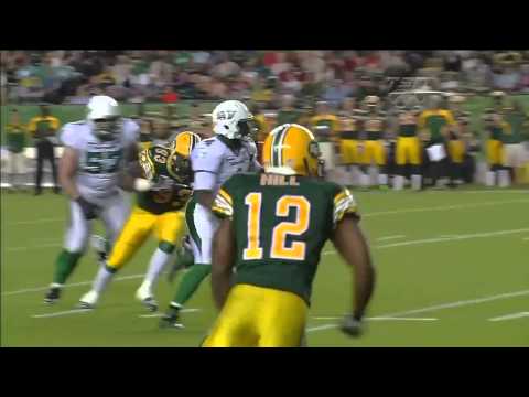 CFL Recap: Saskatchewan 20, Edmonton 28 - August 10, 2012