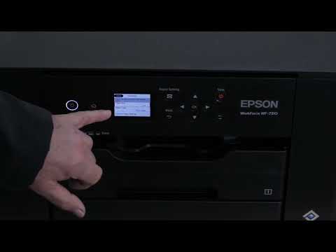 Video thumbnail: Wf 7310 Paper Settings