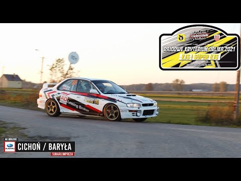 Cichoń / Baryła - Subaru Impreza - Rajdowe Kryterium Orlika 2021