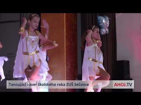 Tancujúci záver školského roka Základnej umeleckej školy Sečovce