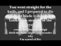 Sia - Straight For The Knife (Lyrics) "1000 Forms Of ...