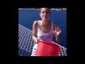 Allison Williams ALS Ice Bucket Challenge in ...