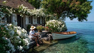 YVOIRE - THE MOST BEAUTIFUL VILLAGE ON LAKE GENEVA - LITTLE FLOWERING PARADISE