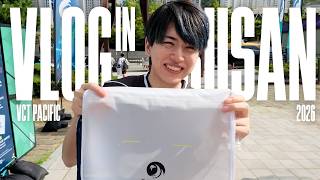 韓国のBusan行ってきました。VCT 2026 Pacific Finals | Lazvell Vlog