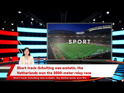 Short track-Schulting was ecstatic, the Netherlands won the 3000-meter relay race