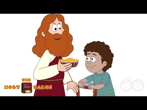 The Story of Two Fish and Five Loaves I Animated Bible Story For Children | HolyTales Bible Stories