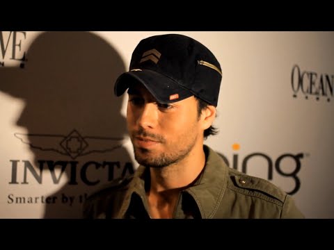 Enrique Iglesias - Interview (The Ocean Drive Magazine 18th Anniversary Party) World Red Eye 2011 HD
