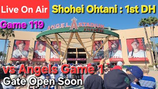 【ライブ配信】対ロサンゼルス・エンジェルス〜フリーウェイシリーズ初戦〜大谷翔平選手は1番DHで出場⚾️まもなくゲートオープン⚾️Shinsuke Handyman がライブ配信中！