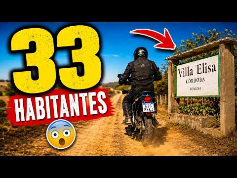 El Pueblo Más Pequeño que Visitamos en Moto | Solo 33 Habitantes | Villa Elisa, Córdoba 🇦🇷