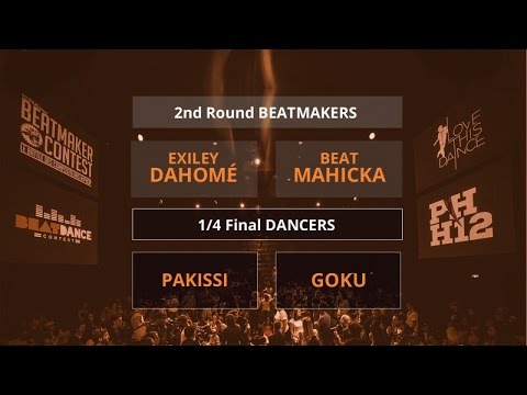 Beatdance Contest 2017 - 1/4 final Battle - (Pakissi vs Goku - Exiley Dahomé vs Beat Mahicka)