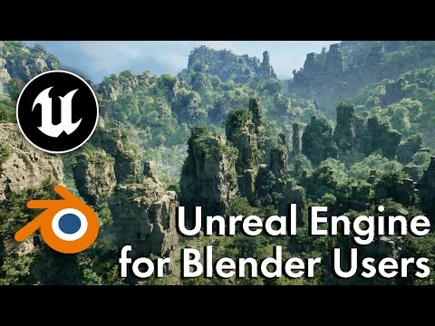 Learn UNREAL ENGINE 5 as a Blender User | Everything You Need To Know To Get Started