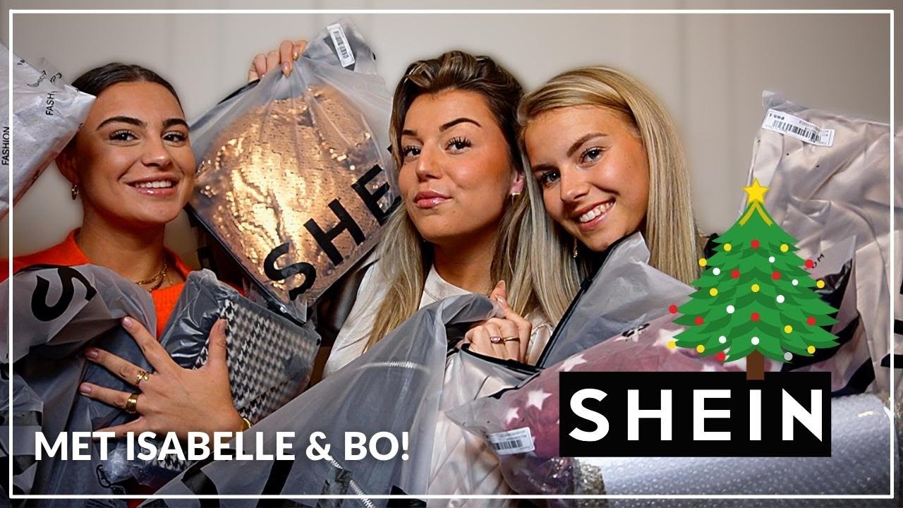 SHEIN XMAS WISHLIST🎅🏻🎄SHOPLOG met Isabelle & Bo | Sara Verwoerd