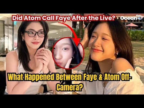 "What Happened After the Live? Faye and Atom's Off-Camera Secrets."#FayeAtom #gl