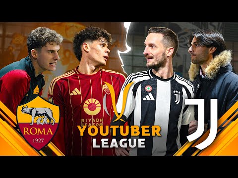 ⚽️🏆 YOUTUBER LEAGUE ► ROMA - JUVENTUS | GIORNATA 2