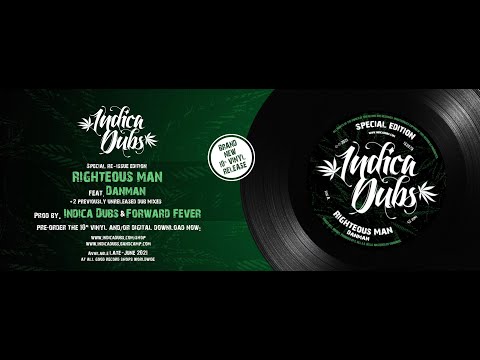 Danman - Righteous Man / Indica Dubs & Forward Fever – Dubplate Mixes 10" [ISS079]