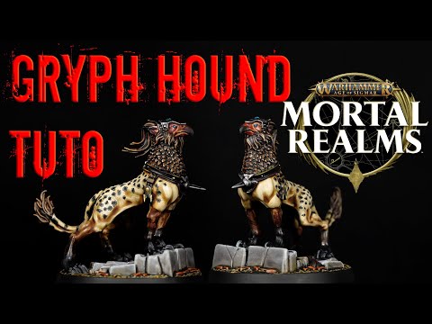 Tuto Figurine - Peindre un Gryph Hound