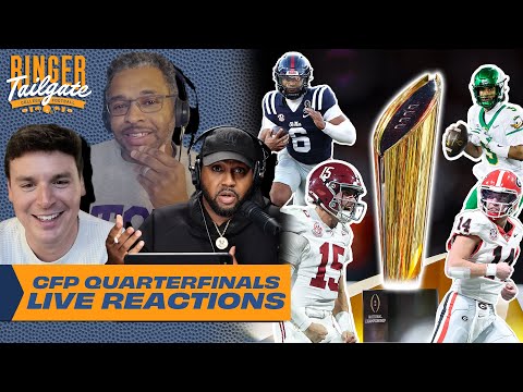 CFP Quarterfinals LIVE REACTIONS | Ringer Tailgate