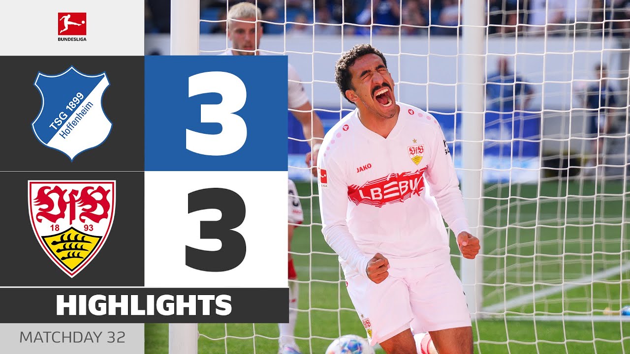 HOFFENHEIM - VFB STUTTGART | Highlights | Matchday 32 – Bundesliga 2025/26