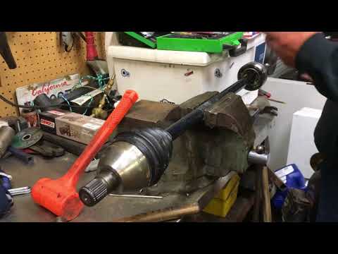 2018 CAN-AM maverick X3 XRS axle boot change