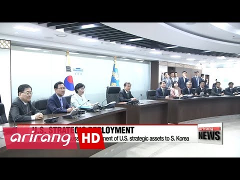 U.S. deployment of strategic military assets in South Korea to begin later this year: Gov't