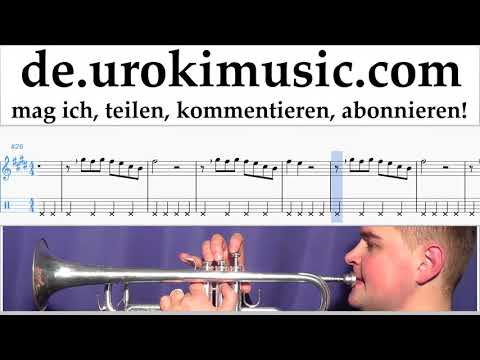 Trompetenunterricht Shawn Mendes - There's Nothing Holdin' Me Back Noten Lernen Teil#2 um-i995
