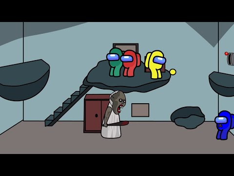 Among Us vs Granny Zombie Ep #1. Animation AmongUs vs Zombie Horror