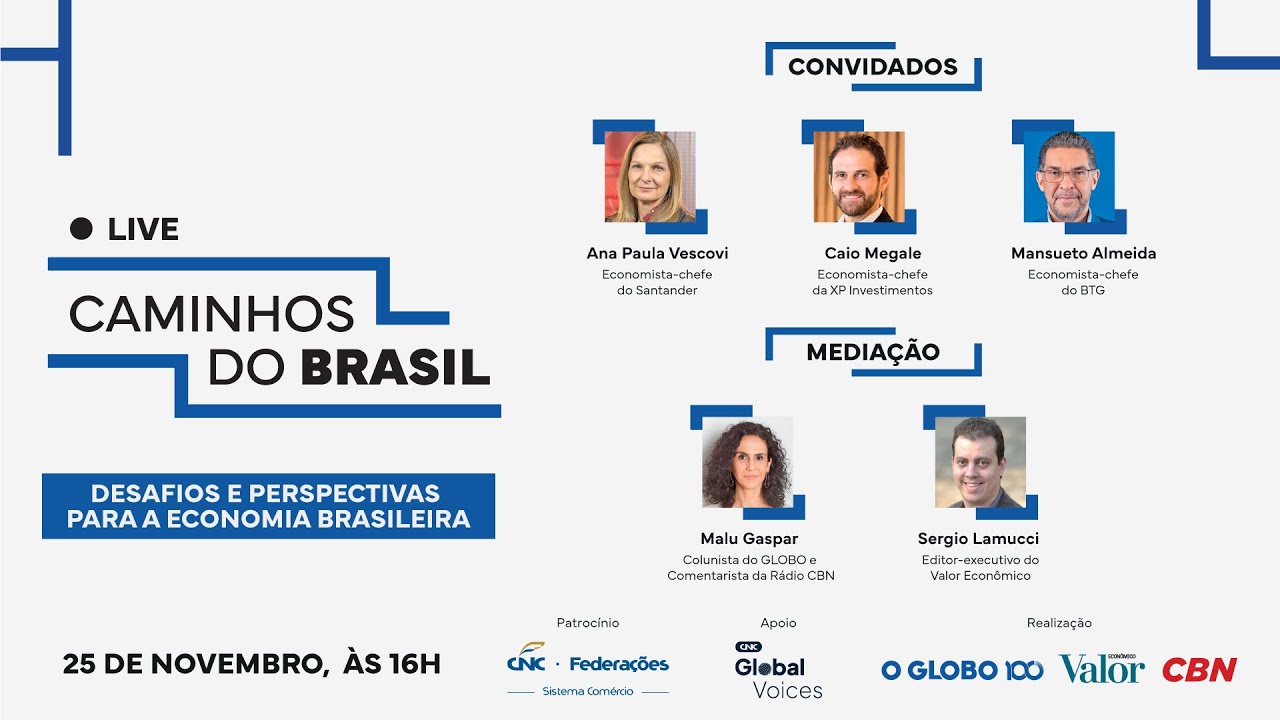 Desafios e perspectiva para a economia brasileira | Caminhos do Brasil