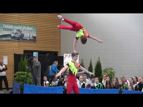 Nils Beuven und Erik Pohl - Acro Cup Albershausen 2017 - M2-CombinedMP Jun2 Com