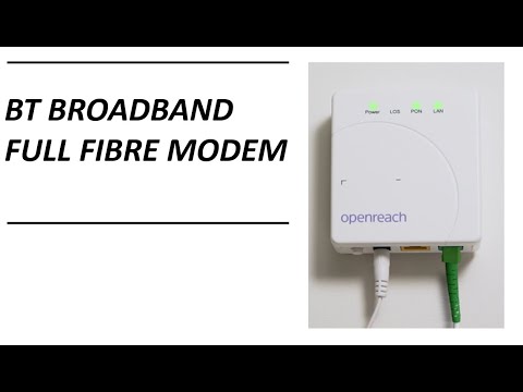 BT Broadband Full Fibre Modem