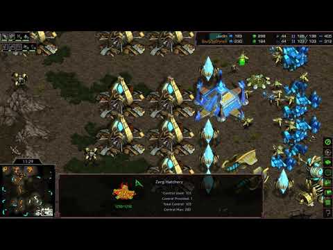 Intense PvZ! BSL Player highlight Gorynich (Z) vs Jaeyun (P) on Polypoid