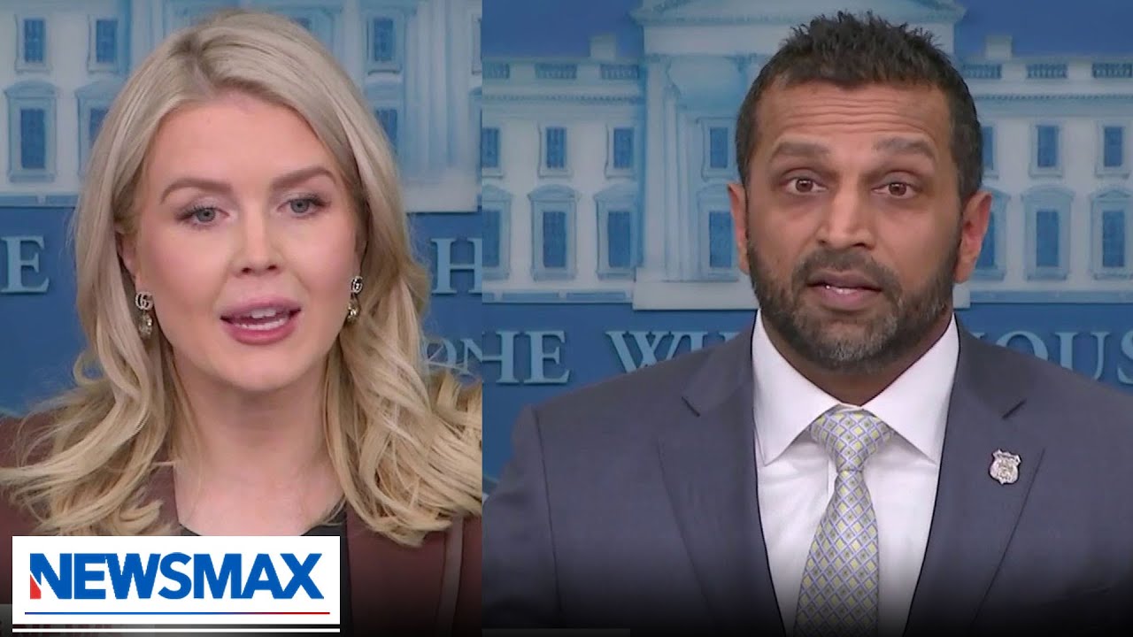 'Trump shut off pipeline': Patel, Leavitt announce Chinese agreement to stop fentanyl