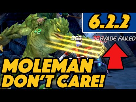 Act 6.2.2 MOLEMAN DESTROYS Mesmerize and Spry - Caustic Temper Sinister Boss