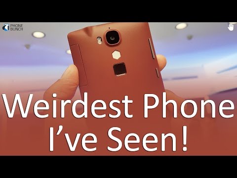 Hyve Buzz Hands on - Weirdest Phone I've Seen