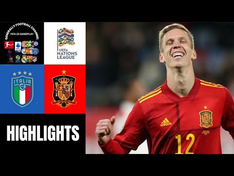 Spanien vs Italien - UEFA Nations League A Highlights