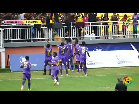MEDEAMA SC  1 :  0  LEGON CITIES - 2024/25 GHANA PREMIER LEAGUE