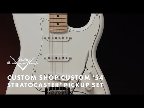 Fender 099-2112-000 Custom Shop '54 Stratocaster Middle Pickup 2020s - Aged White image 3