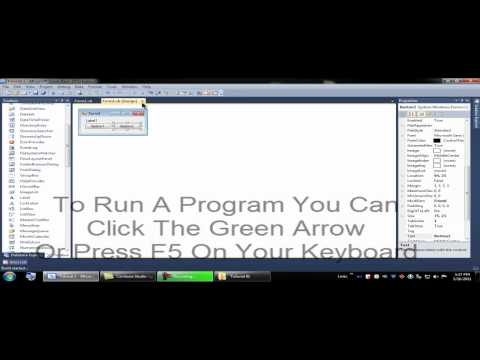 Visual Basic 2010 Tutorial 1 Events