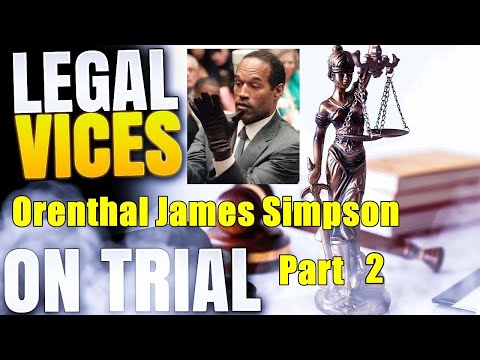 O.J. Simpson Murder Trial: Part 2 - Prosecution's Opening Statements (continued)