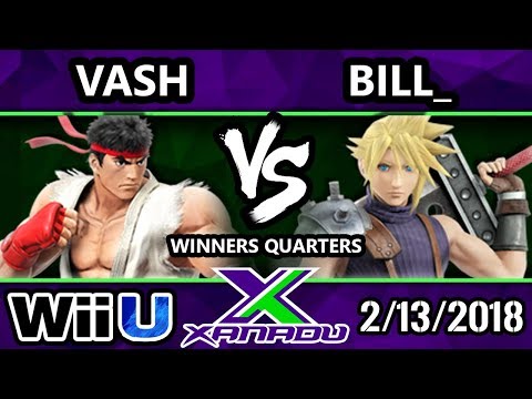 S@X 241 Smash 4 - Vash (Ryu) Vs. Bill_ (Cloud) - SSB4 Winners Quarters - Smash Wii U