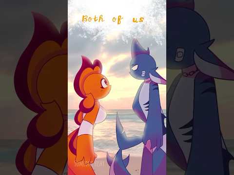 Their story (and lore) 🧡🖤 ⚠️TW: bl00d #agnarshark #gingerclownfish #someonefishy