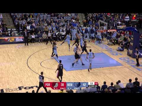 Highlights: Trail Blazers 83, Grizzlies 92 | December 12, 2018
