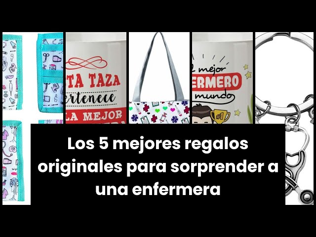 Vídeo relacionado con Pack Botella termica + Bolsa personalizada con ilustracion de enfermera, regalo para enfermera ideal, elige el color de pelo y el nombre. (Botella enfermera Morena personalizada)