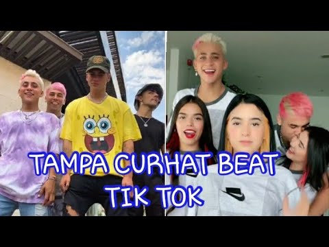 Tampa Curhat Beat Tik tok 💥 Compilation tik tok/ recopilación Tampa Curhat ❤ Tiktok Ecuador 💛💙❤