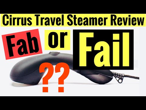 Travel Gadget Steamery Cirrus Travel Steamer