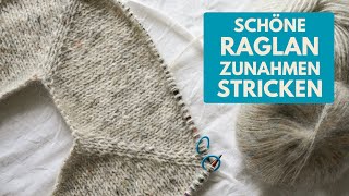 Knitting perfect raglan increases 🧶 Easy instructions for beginners