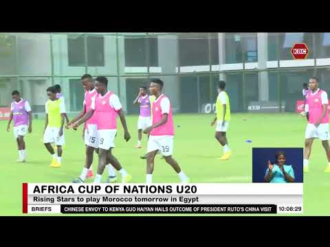 Rising Stars to play Morocco tomorrow in Egypt