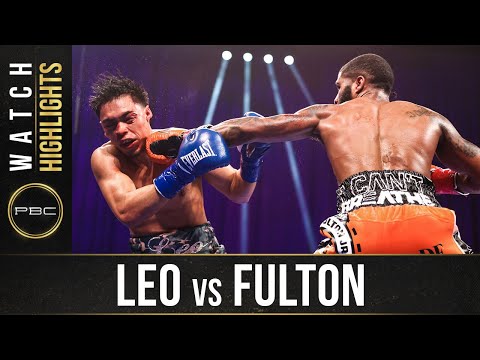 Leo vs Fulton HIGHLIGHTS: January 23, 2021 - PBC on Showtime
