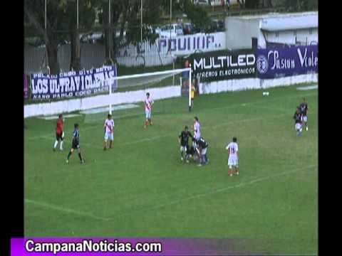 Goles Dálmine vs Luján